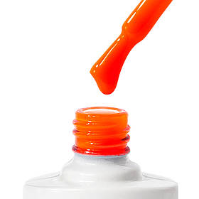 Гель-лак Nice for you неоновий Night city light №05 Помаранчевий 8.5 г