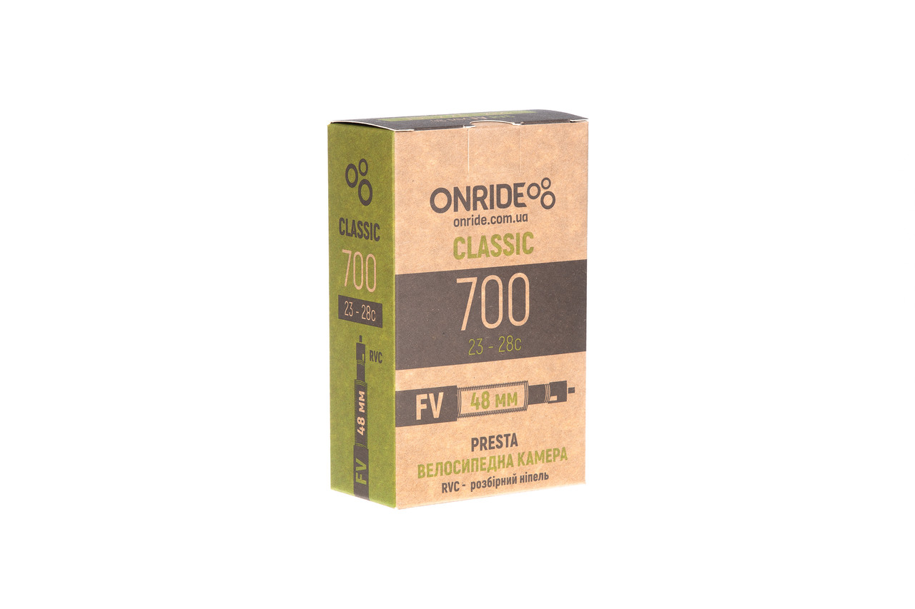Камера ONRIDE Classic 700 x 23-28c FV 48 мм RVC - розбірний ніпель