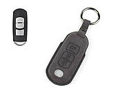 Чохол з алькантари для ключа Mazda 2, 3, 5, 6, CX-3, CX-5, CX-9, CX-30, CX-60, CX-90, MX-5 (темно-сірий)