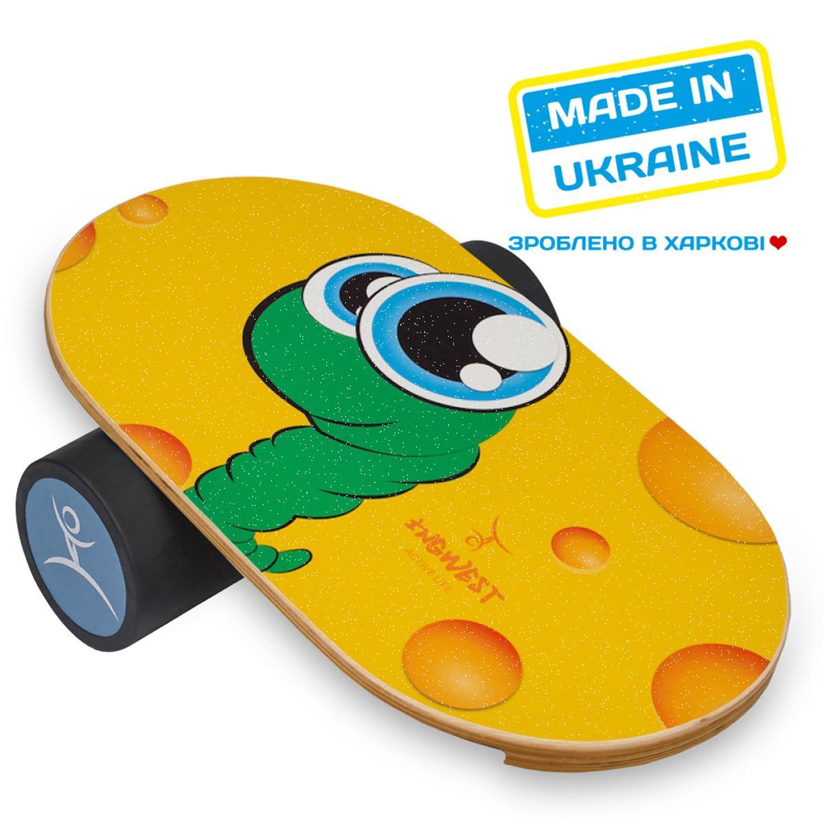 Дитячий баланс борд Worm (без покриття), фото 1