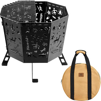 Портативний розкладний гриль Naturehike CNH22CJ036 (Black), фото 1