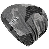 Шапка із мериносу Sensor Merino Impress сіро-чорна розмір L SH