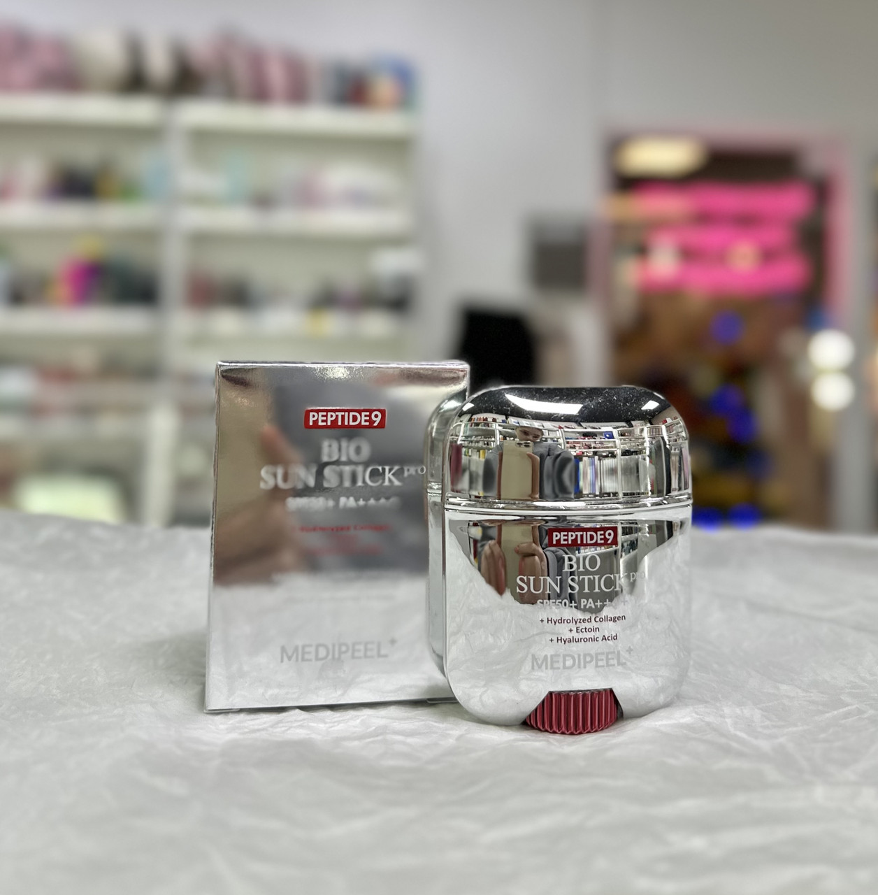 Сонцезахисний стик із комплексом пептидів Medi Peel Peptide 9 Bio Sun Stick Pro SPF50+ PA+++20г