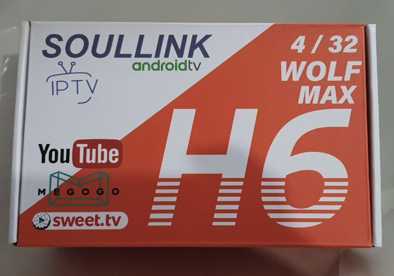 Приставка андроїд Smart TV Soullink Н6 4/32 Гб Приставки для цифрового тв, TV-box ОС Android 10