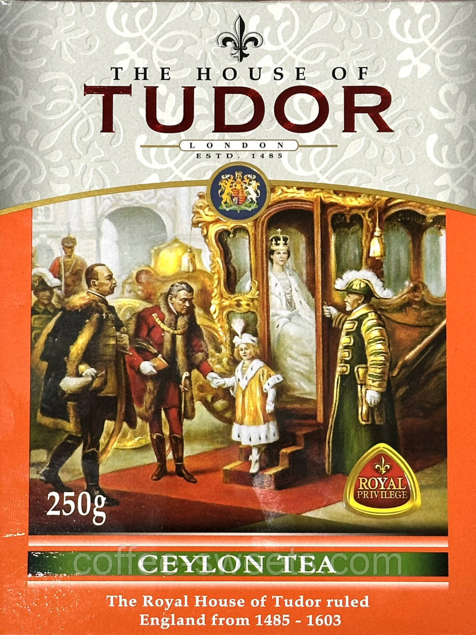 Чай чорний цейлонський Tudor Ceylon 250 г