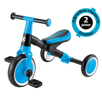 Велосипед-біговел дитячий Globber Learning Trike 2in1 Sky Blue (Синій)