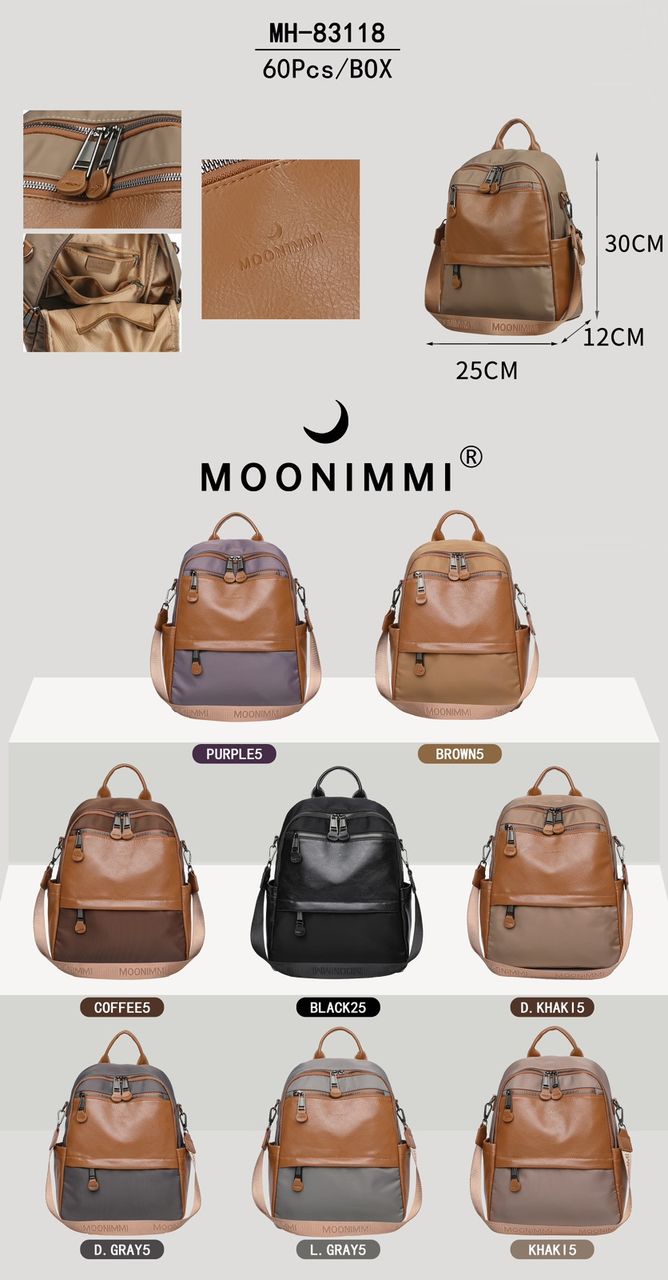 Жіночий стильний рюкзак MOONIMMI (гуртом/роздріб)