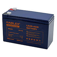 Акумулятор свинцево-кислотний Rablex 12V - 7Ah 150x95x60мм