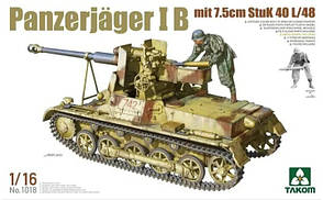 САУ Panzerjager I B. Збірна модель у масштабі 1/16.TAKOM 1018