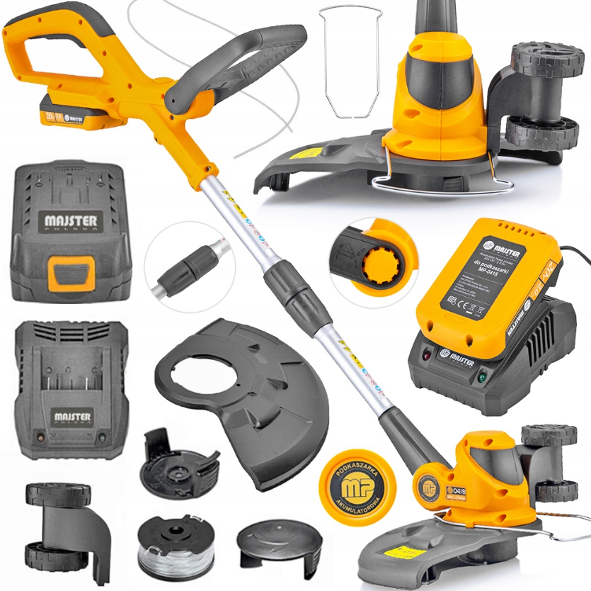 Акумуляторна коса Majster Polska MP0418 (Польща), фото 1