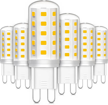 Світлодіодні лампи LEDYA G9, теплий білий, 3 Вт, 380 лм, 2700 К, еквівалент галогенній лампі 30 Вт, без регулюва, фото 1