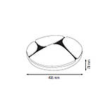Світильник накладний "INDIGO-48" 48W 6400K (білий), фото 4