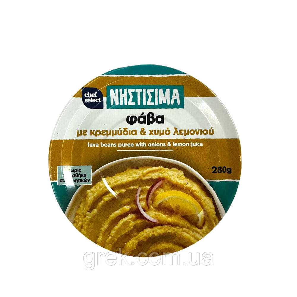 Фава – горохове пюре з цибулею та лимонним соком 280 г, фото 1