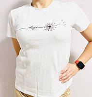 Жіночі футболки 5 штук бавовна кулір Туреччина розміри S-2XL (42-50) ростовка