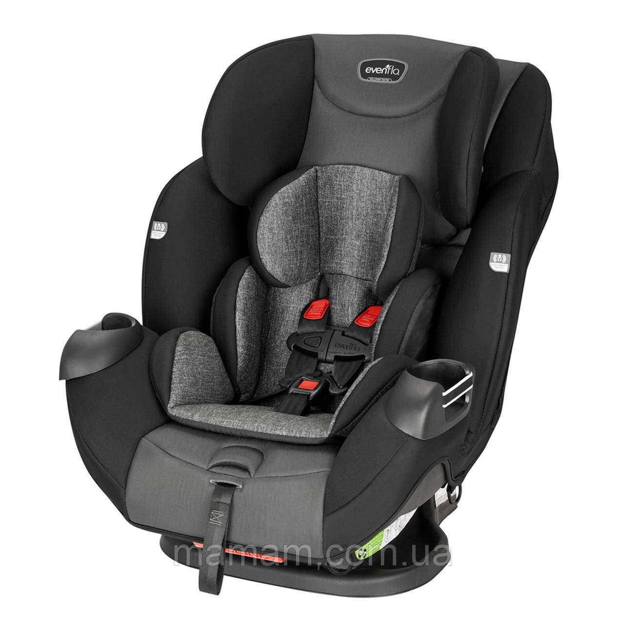 Автокрісло Evenflo Symphony (0-50 кг) Sport Charcoal Shadow, фото 1