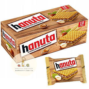 Вафлі Hanuta Haselnusse гуртом, 220 г.