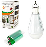 Світлодіодний кемпінговий ліхтар OKGO AY-3820 з 2 акумуляторами 18650 і USB-зарядкою, фото 2