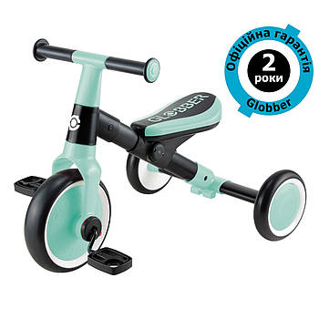 Велосипед-біговел дитячий Globber Learning Trike 2in1 Mint (М'ятний)
