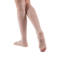 Гольфи компресійні Thuasne Venoflex Kokoon 3 клас (20-36 мм.рт.ст.) стандартні, з відкритим носком, бежеві