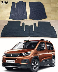 Килимки ЕВА в салон Peugeot Rifter '18-, без центрального підлокітника