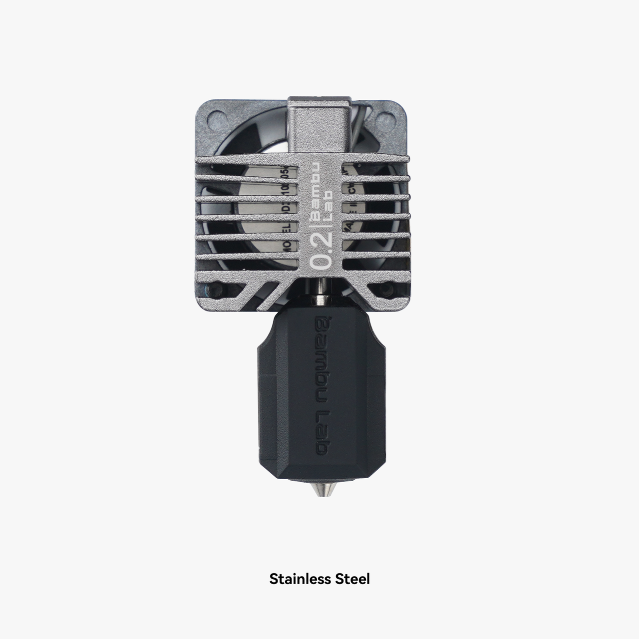Хотэнд у сборі – 0.2мм Нержавіюча сталь (Stainless Steel) для Bambu Lab X1 Series (FAH004)