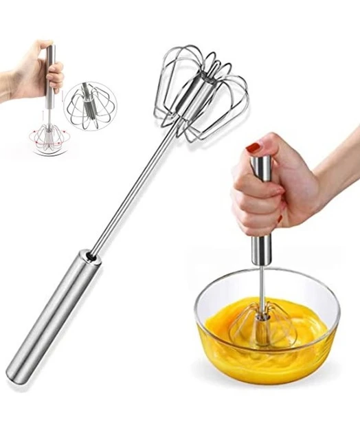 Портативний напівавтоматичний універсальний ручний міксер Hand Mixer з нержавіючої сталі для збивання
