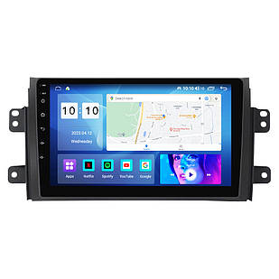 Штатна магнітола Mekede MS Suzuki SX4 1 2006 - 2014 For Fiat Sedici (2005 - 2014) QleD