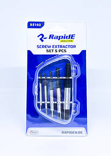 Набір екстракторів RapidE 5pcs R5102 для зламаних болтів