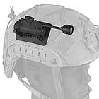 Ліхтарик MPLS на шолом 5 LED + IFF-маячок Wosport LT-11 Black, фото 6