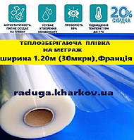 Плівка "третє скло" на метраж 1.20м ширина, 30мкрн Germany