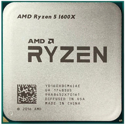 Процесор AMD Ryzen 5 1600X Socket AM4 (YD160XBCAEWOF) Б/В, фото 1