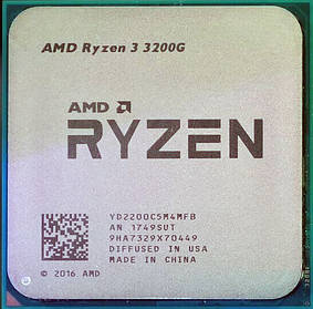 Процесор AMD Ryzen 3 3200G Socket AM4 (YD3200C5FHBOX) Б/В