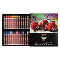 Пастель масляная SANTI 24 цвета