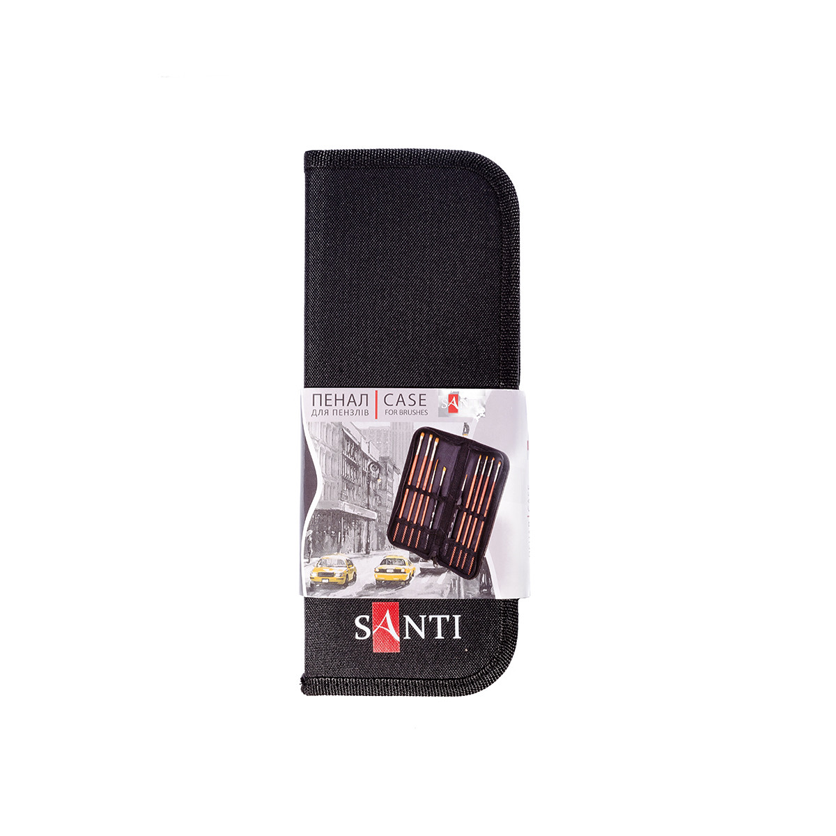 Пенал SANTI, для кистей, 15,5*37*3,5 см, фото 1