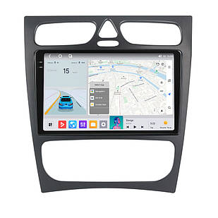 Штатна магнітола Mekede MS 2k Mercedes C-Class W203 (2000-2007) CarPlay QleD