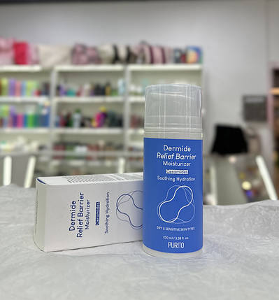 Зволожувальний бар'єрний крем Purito Dermide Relief Barrier Moisturize 100 мл, фото 1