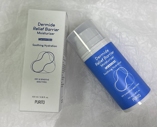 Зволожувальний бар'єрний крем Purito Dermide Relief Barrier Moisturize 100 мл, фото 2