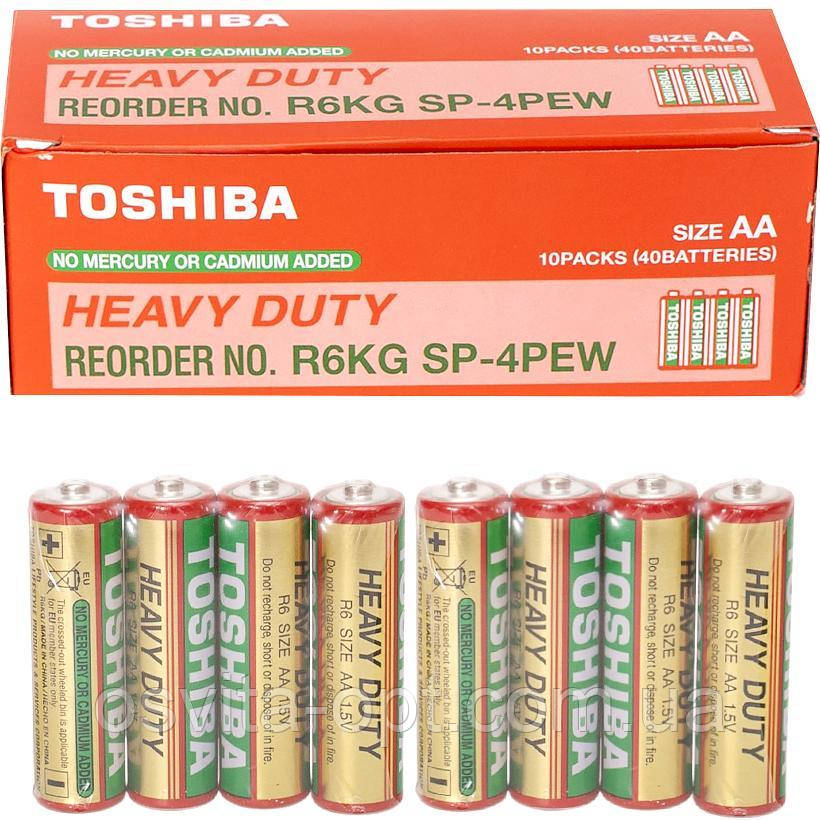 Батарейка Toshiba R06 Heavy Duty SP -4PEW 6477651