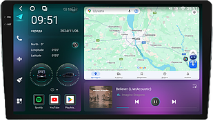Штатна магнітола Mekede M7 Plus Daewoo Lanos (1997-2008) CarPlay QleD