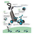 Біговел дитячий Globber Learning Bike 3in1 Deluxe Pastel Pink (Пастельно-рожевий), фото 2