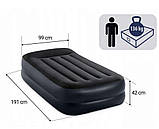 Надувний матрас Intex PILLOW REST 64122 (191 x 99 x 42см), фото 4