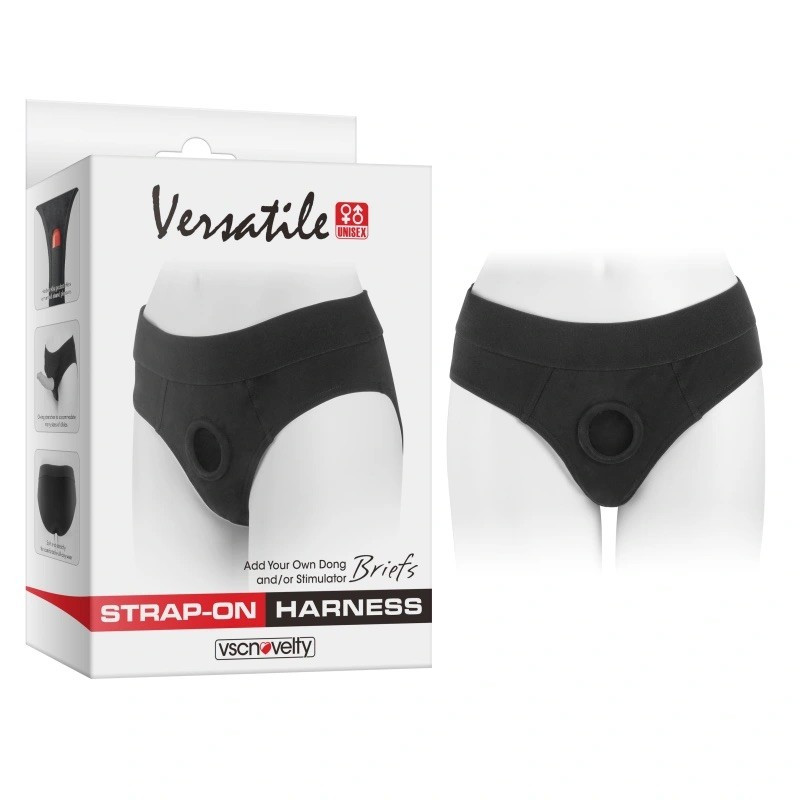 Versatile Unisex Strap-On Harness Briefs, фото 1
