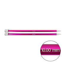 Спиці прямі 10.0mm-30cm Zing KnitPro KnitPro