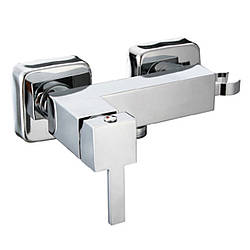 Змішувач для біде настінний Ango LT 082101 врізний з тримачем для лійки хром латунь Brass 62