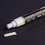 Меловый маркер SANTI, красный, 5 мм, 9шт/туб, фото 3