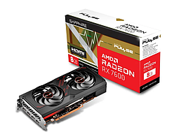 Відеокарта Sapphire Radeon RX 7600 PULSE GAMING OC 8G GDDR6 (11324-01-20G)