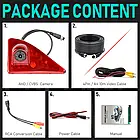 Камера заднего вида GreenYi 346 LRO AHD 1080p для Renault Master, фото 8