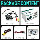 Камера заднего вида GreenYi AHD-931 для Nisan Qashqai Pathfinder Tiida Patrol X-trail Citroen C4C5 Peugeot 307, фото 3