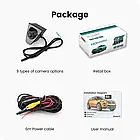 Камера переднього виду GreenYi QS 8002 для Honda Fit CRV Accord Civic City XR-V Odyssey Spirior Crosstour, фото 8