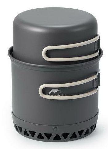 Набір туристичного алюмінієвого посуду Naturehike CNK2300CJ0002 (Grey), 1.8 л